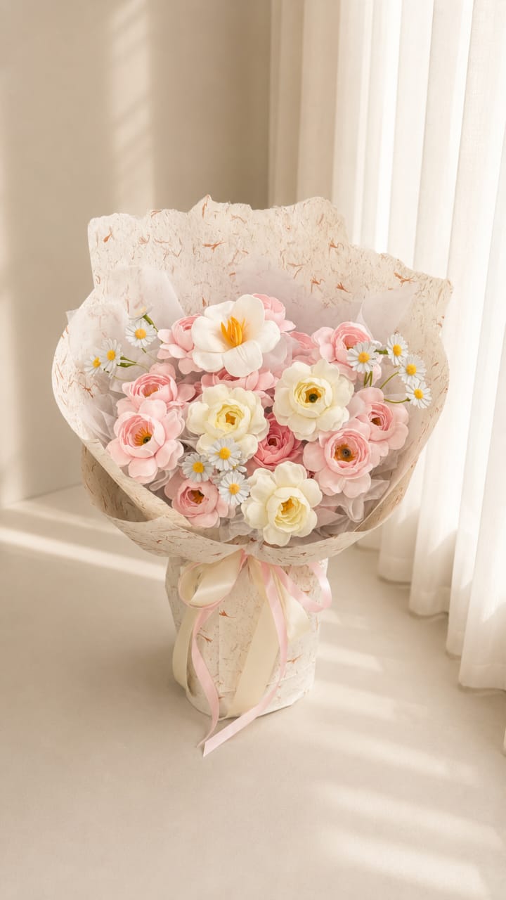 SF Blush Serenity Bouquet