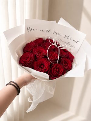 F.Flower Sunshine Love Rose Bouquet