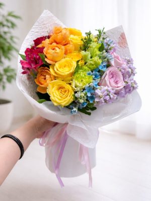 F.Flower Summer Garden Fiesta Bouquet