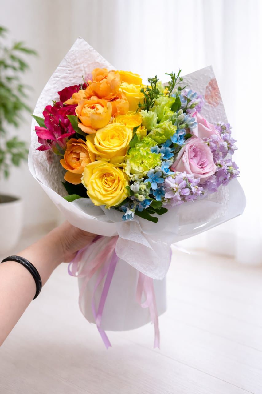 F.Flower Summer Garden Fiesta Bouquet